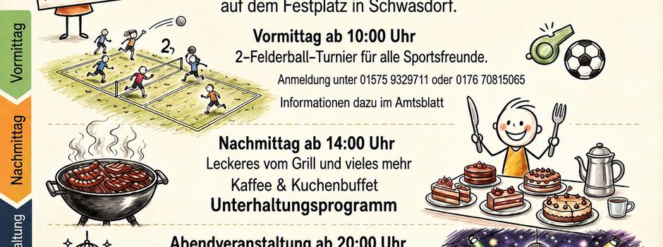 Dorffest der Gemeinde Schwasdorf