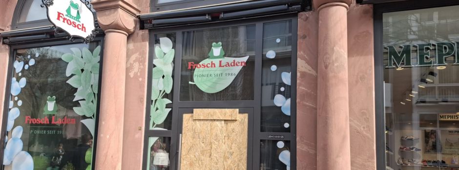 Nach Brand: „Frosch“-Laden in Mainzer Innenstadt öffnet wieder