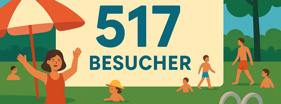 🌞 Neuer Besucherrekord im Freibad