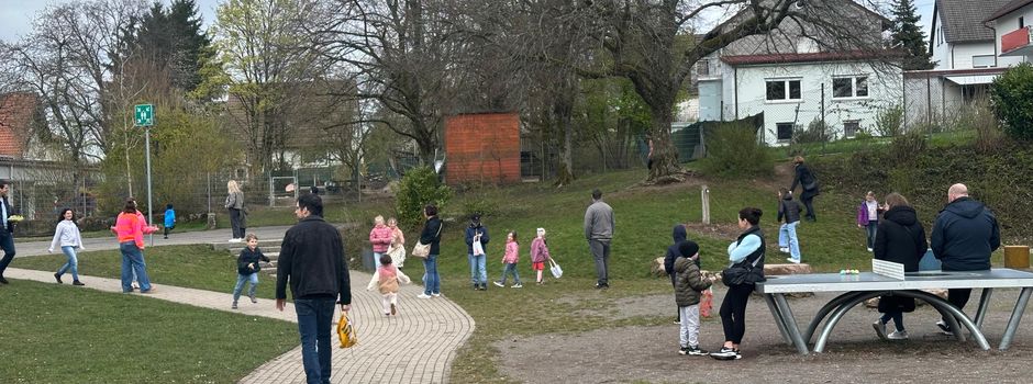 Erfolgreiche Eiersucher