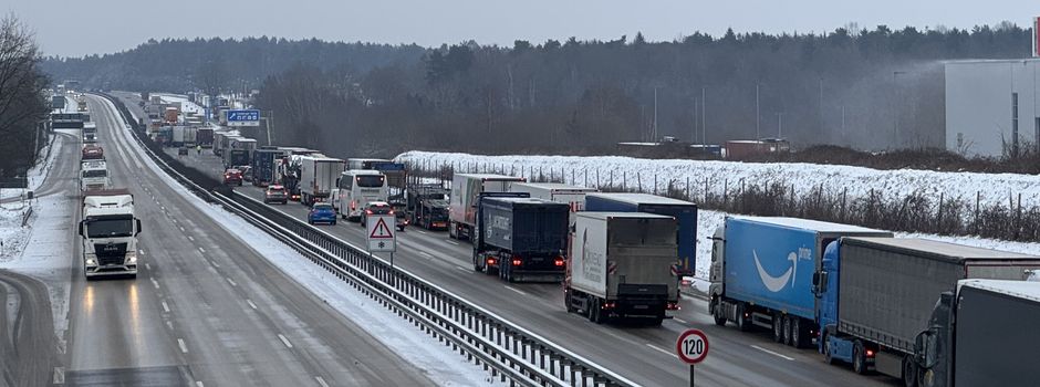 Unfälle auf winterglatten Straßen