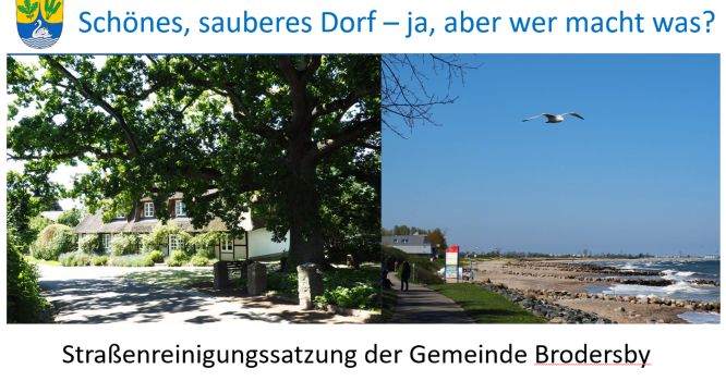 Gehweg- und Straßenreinigung
