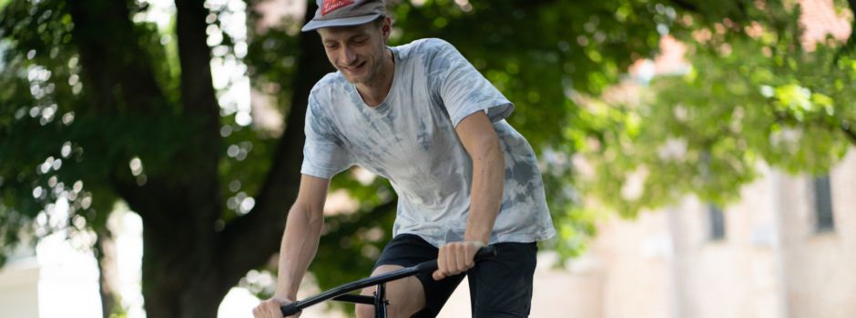 Schnitzeljagd auf zwei Rädern: Radfahrer Linus Pohl im Interview