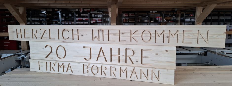 30.5.2025. Firmenjubiläum Borrmann Zimmerei & Dachdeckerei