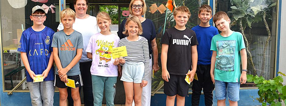 Spende der Ehenfelder Kommunionkinder unterstützt krebskranke Kinder