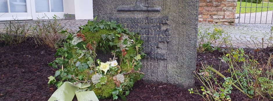 Einladung zur Gedenkfeier anlässlich der Reichspogromnacht am 9. November in Hachenburg