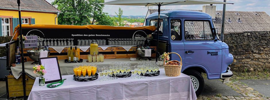 Der Wein-Laster - die mobile Weinbar für Hochzeiten und Events