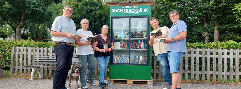 Ab jetzt Bücherschrank in Weibern 