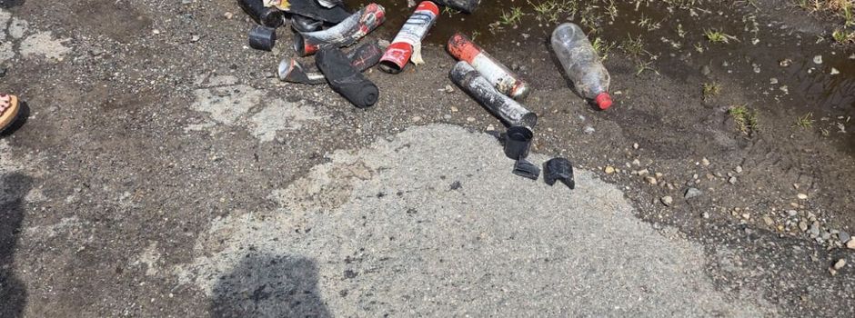 Erneut Vandalismusschäden in der Gemeinde Berge
