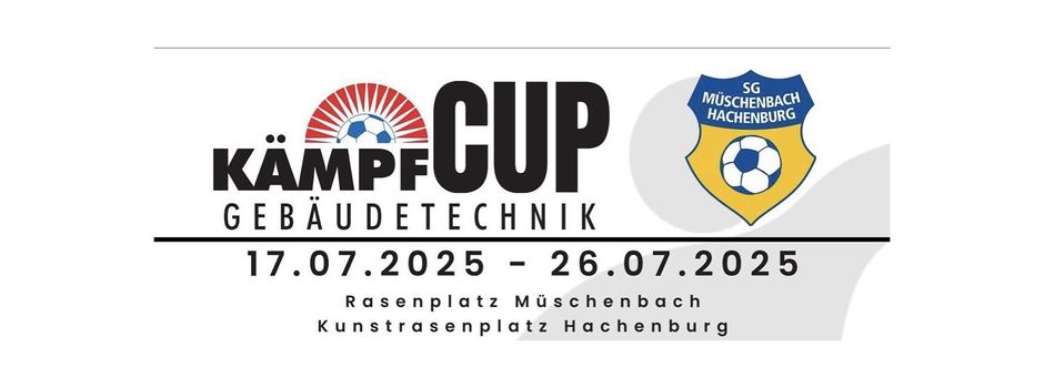 Anpfiff zum Kämpf Cup!