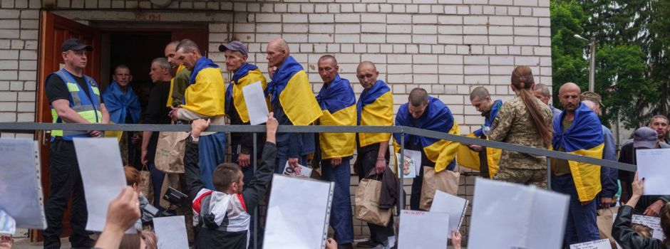 Moskau und Kiew tauschen Gefangene - massive Luftangriffe