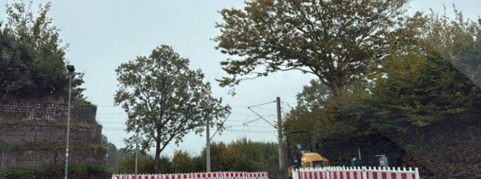 Baustelleneinrichtung in der Lohe