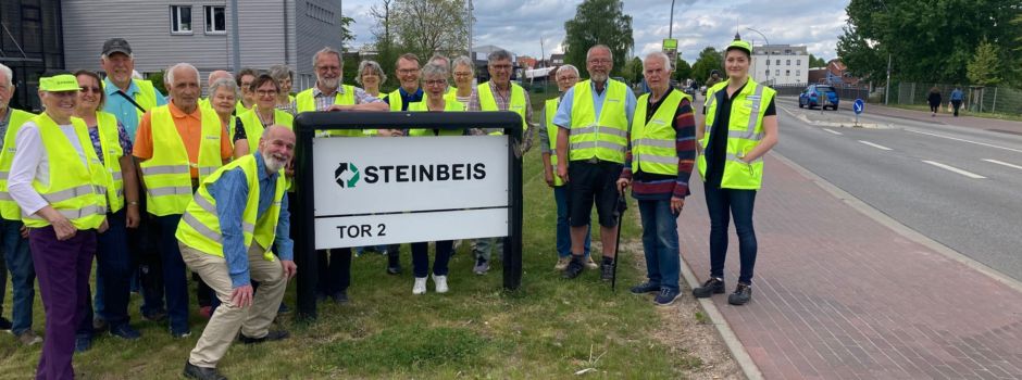 Fahrradausflug zur Firma Steinbeis