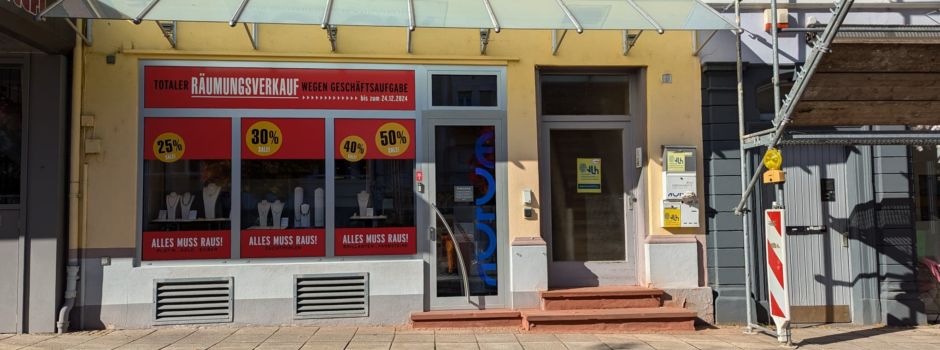 Traditionsgeschäft in Worms schließt