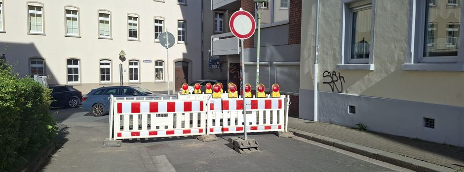 Schon wieder Straße in Mainz eingebrochen