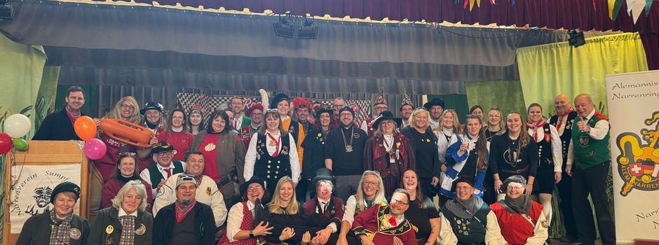 Bilder vom Narrenbaumstellen am 31.01.2026