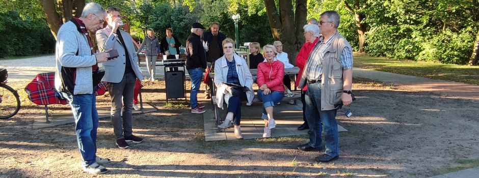 Senioren spielen Boule