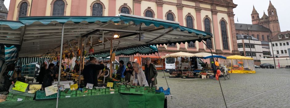 Das ändert sich jetzt auf dem Wormser Wochenmarkt