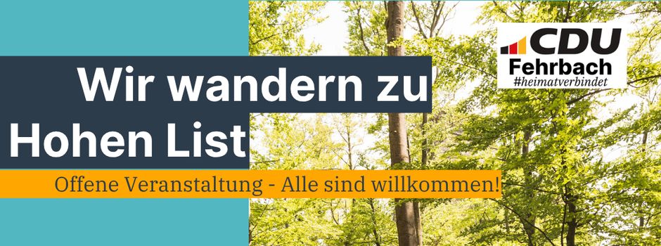 Gemeinsam zur Hohen List – wandert mit uns!