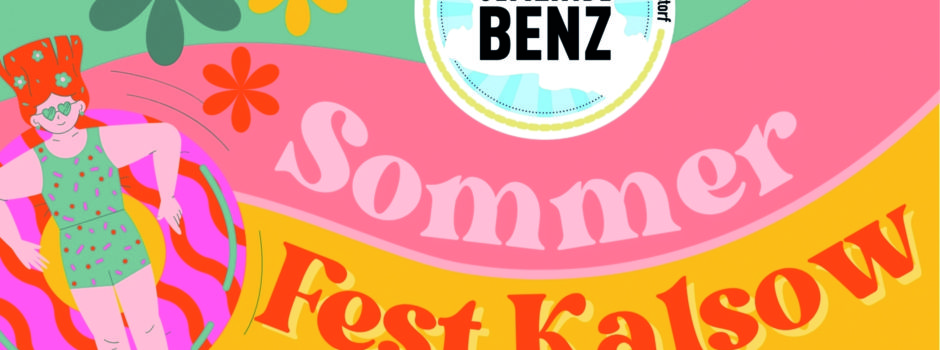 Sommerfest in der Gemeinde Benz
