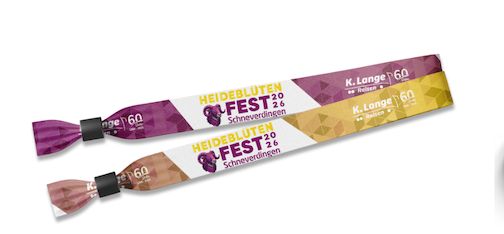 Heideblütenfest: Plaketten aus Holz und erstmals Tickets am „laufenden Band“