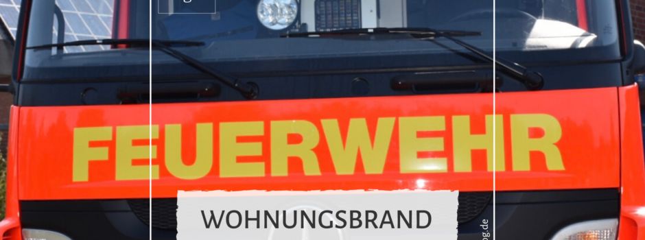 Wohnungsbrand in Herzebrock-Clarholz