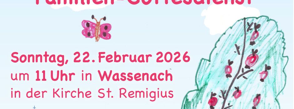 Einladung zum Familien-Gottesdienst