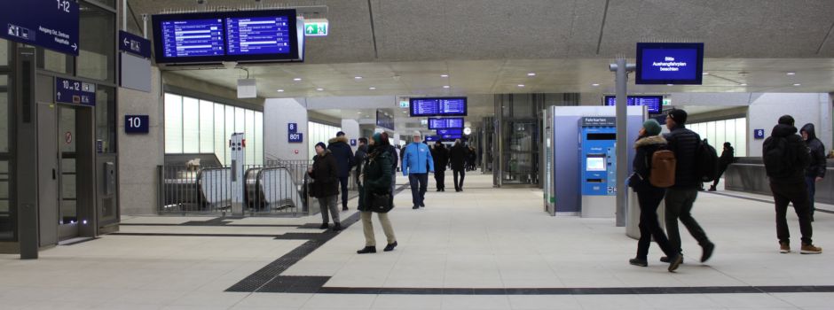 Augsburg hat seinen Bahnhof wieder: Bildergalerie zur Teileröffnung
