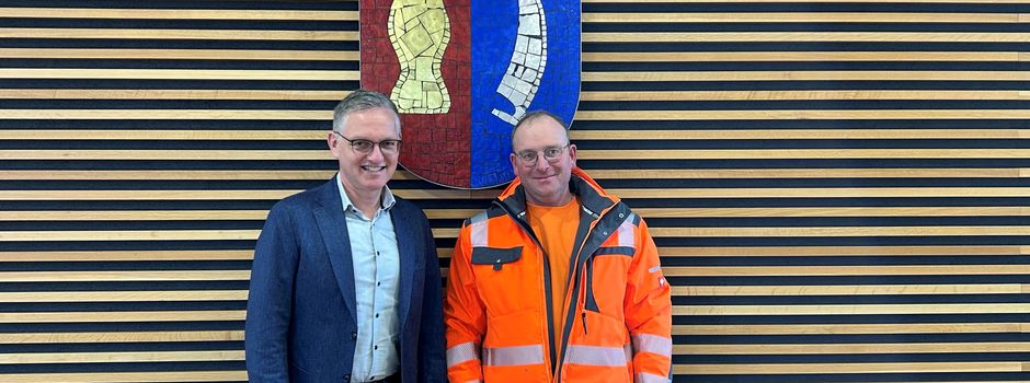 Neuer Mitarbeiter auf dem Bauhof!