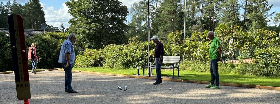 Boule beim TC Heideperle
