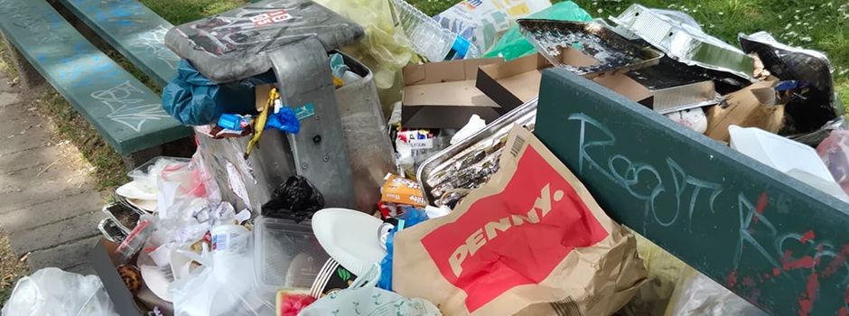 Müll, Grillreste und Beschwerden: Mainzer Volkspark immer vermüllter?