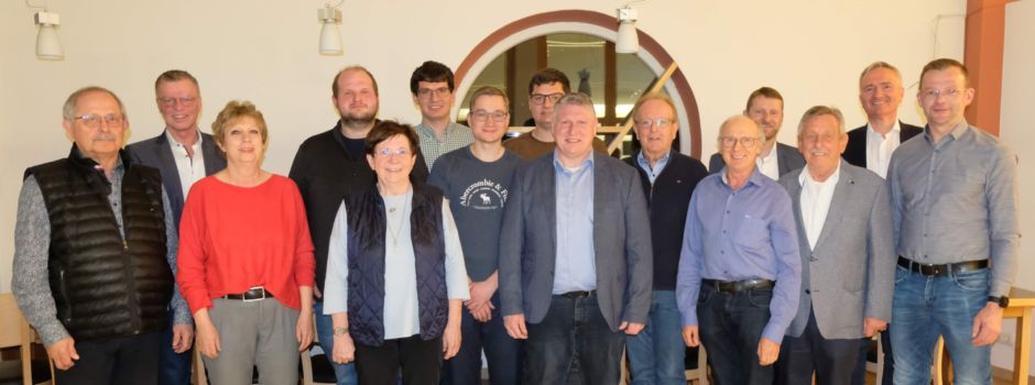 CSU-Fraktionsvorsitzender Martin Merkl erneut zum Ortsvorsitzenden gewählt