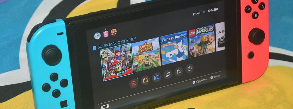 Switch-Konsole, Apps und Spiele