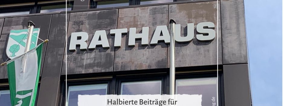 Halbierte Beiträge für Kinderbetreuung im August