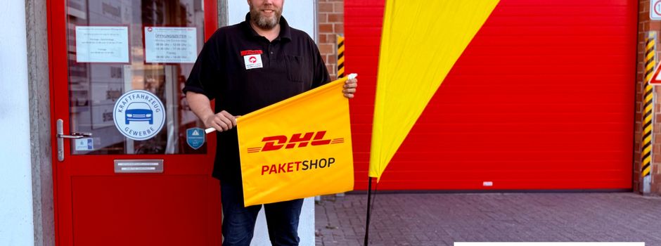 Neuer DHL‑Paketshop startet beim Kfz‑Meisterbetrieb Sebastian Elberg