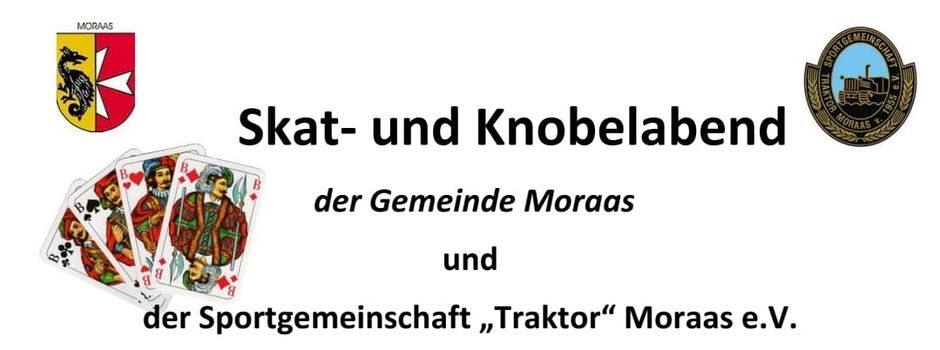 Skat- und Knobelabend in Moraas