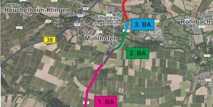 L544, Fahrbahnsanierung zwischen Barbelroth und B38 - Unterbrechung der Sanierungsarbeiten