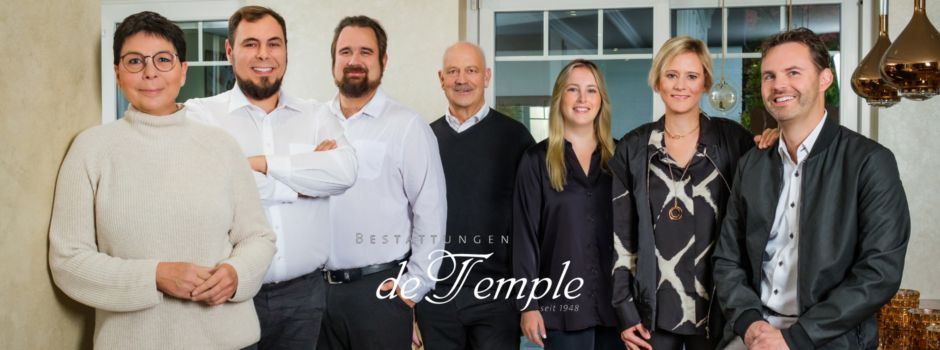 Bestattungen de Temple – modern und traditionell