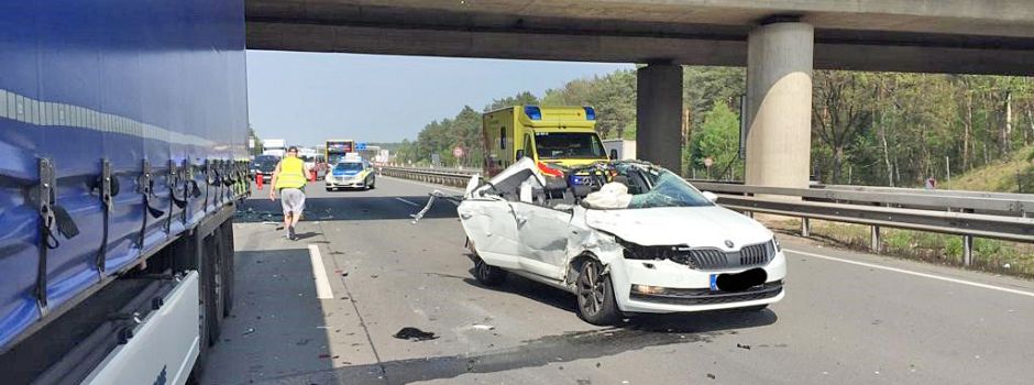 A 7: Autodach „abrasiert“