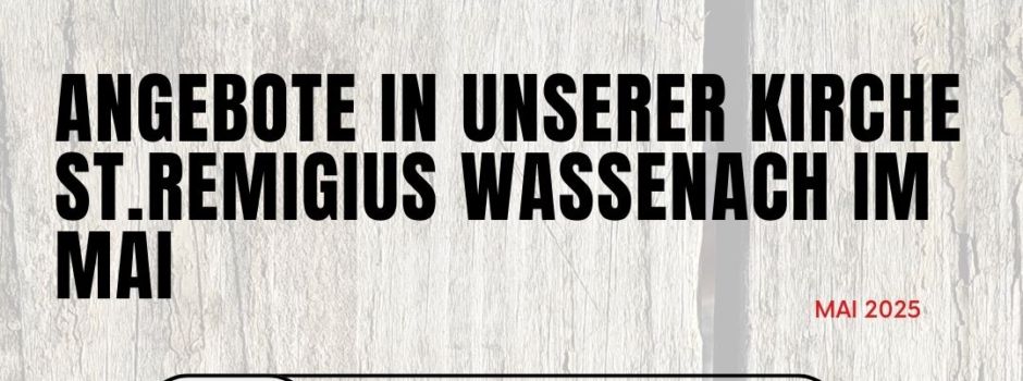 Gottesdienstzeiten St. Remigius