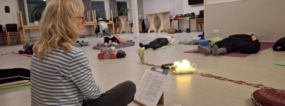 Twedter starten entspannt mit Yin Yoga ins neue Jahr