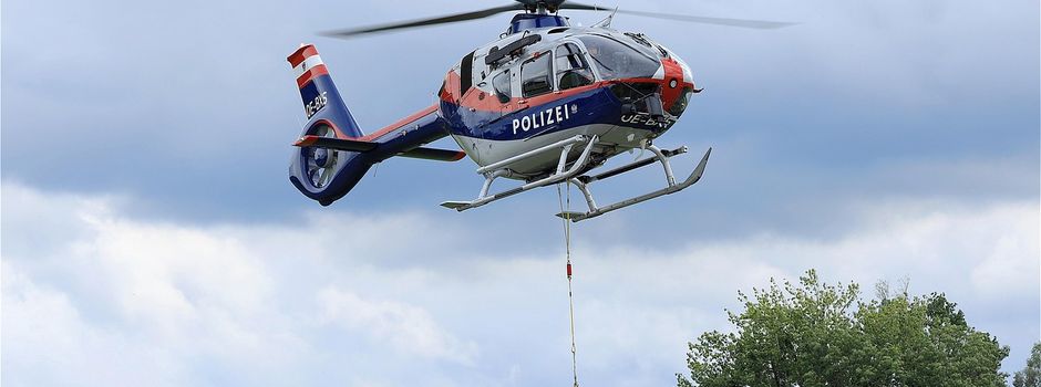 Bergwacht übt Luftrettung auf dem Irndorfer Sportgelände