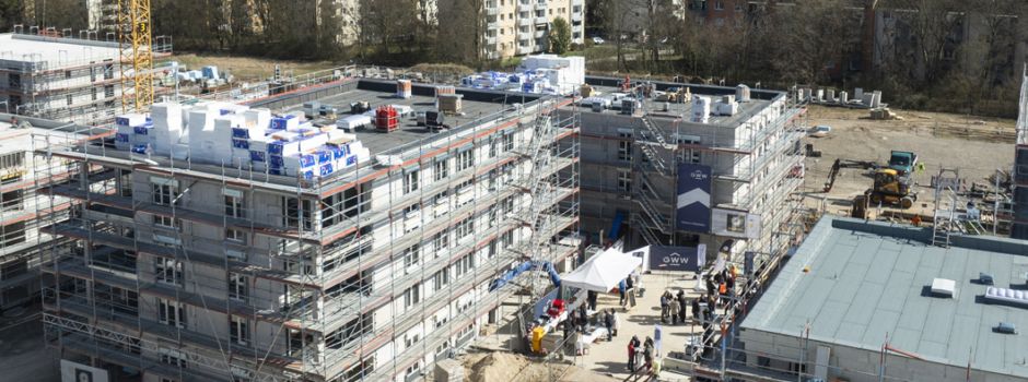 Richtfest in Wiesbaden: Über 100 neue Wohnungen am Gräselberg