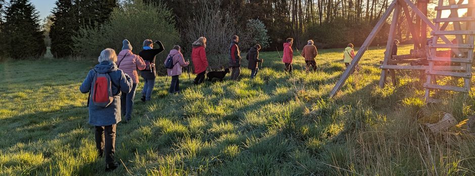 Am frühen Morgen Richtung Süden