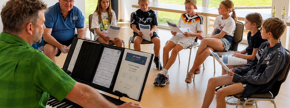 Singen, Rappen und Beatboxen beim MGV Robern