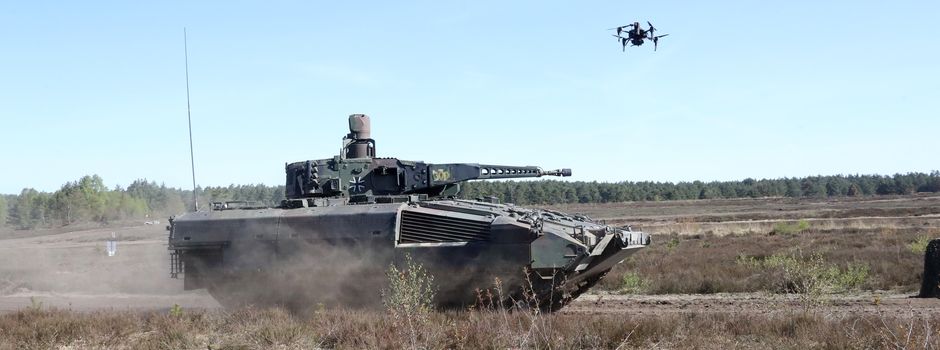 Das Motto beim Tag der Bundeswehr in Munster lautet „Wir sind da!“