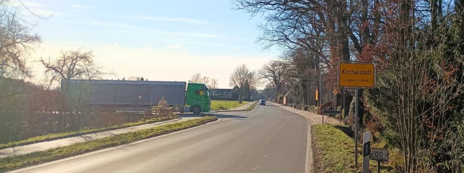 Spezialtransporte auf B71: Nächtliches Parkverbot in Heerstedt und Kirchwistedt ab 01.03.25