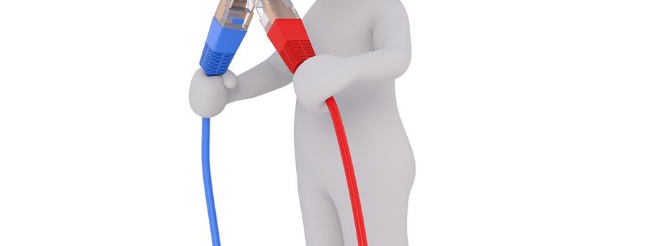 Großstörung des Glasfasernetz