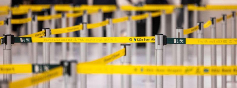 Verdi ruft an zwei großen NRW-Flughäfen zu Warnstreiks auf