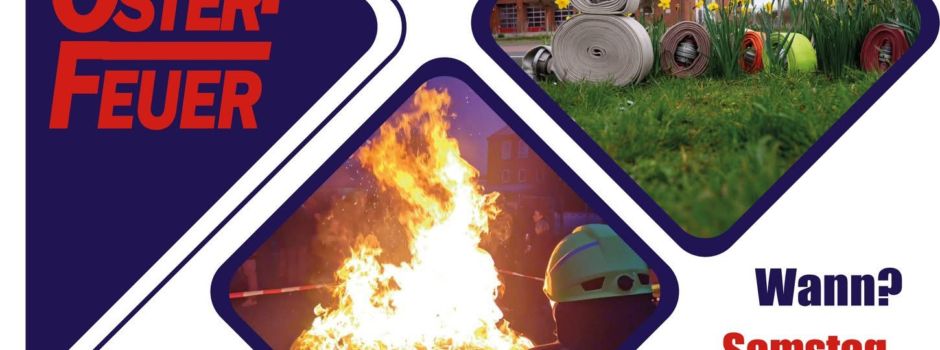 Osterfeuer in Empelde am 19.04.2025